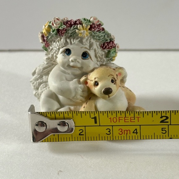 Dreamsicle Collectible Cherub with Teddy Bear “Playmates” - Picture 5 of 5